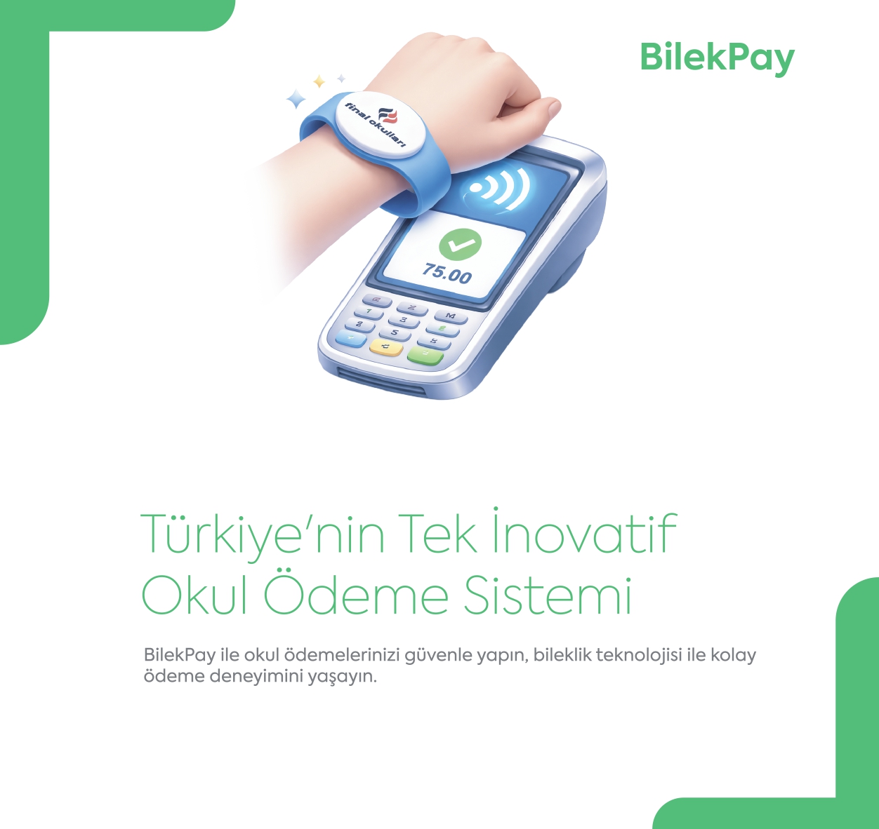 BilekPay okul ödeme deneyimi görseli